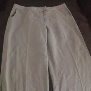 Harve Benard Khaki Linen Slacks